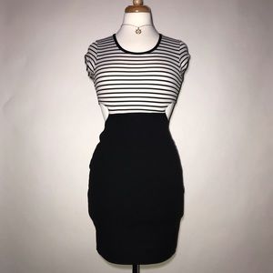 French Atmosphere Bodycon Mini with Cutouts